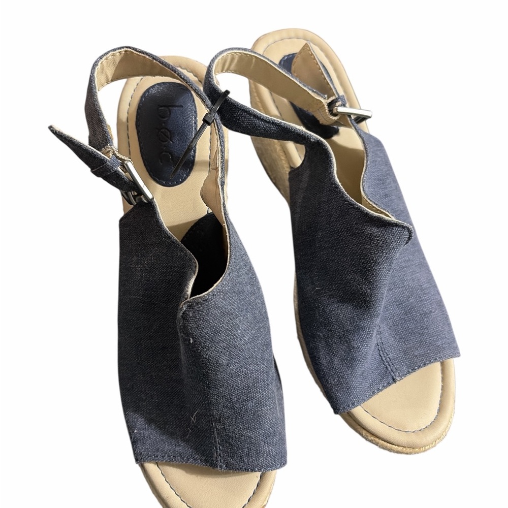B.O.C. Women's Denim Wedge